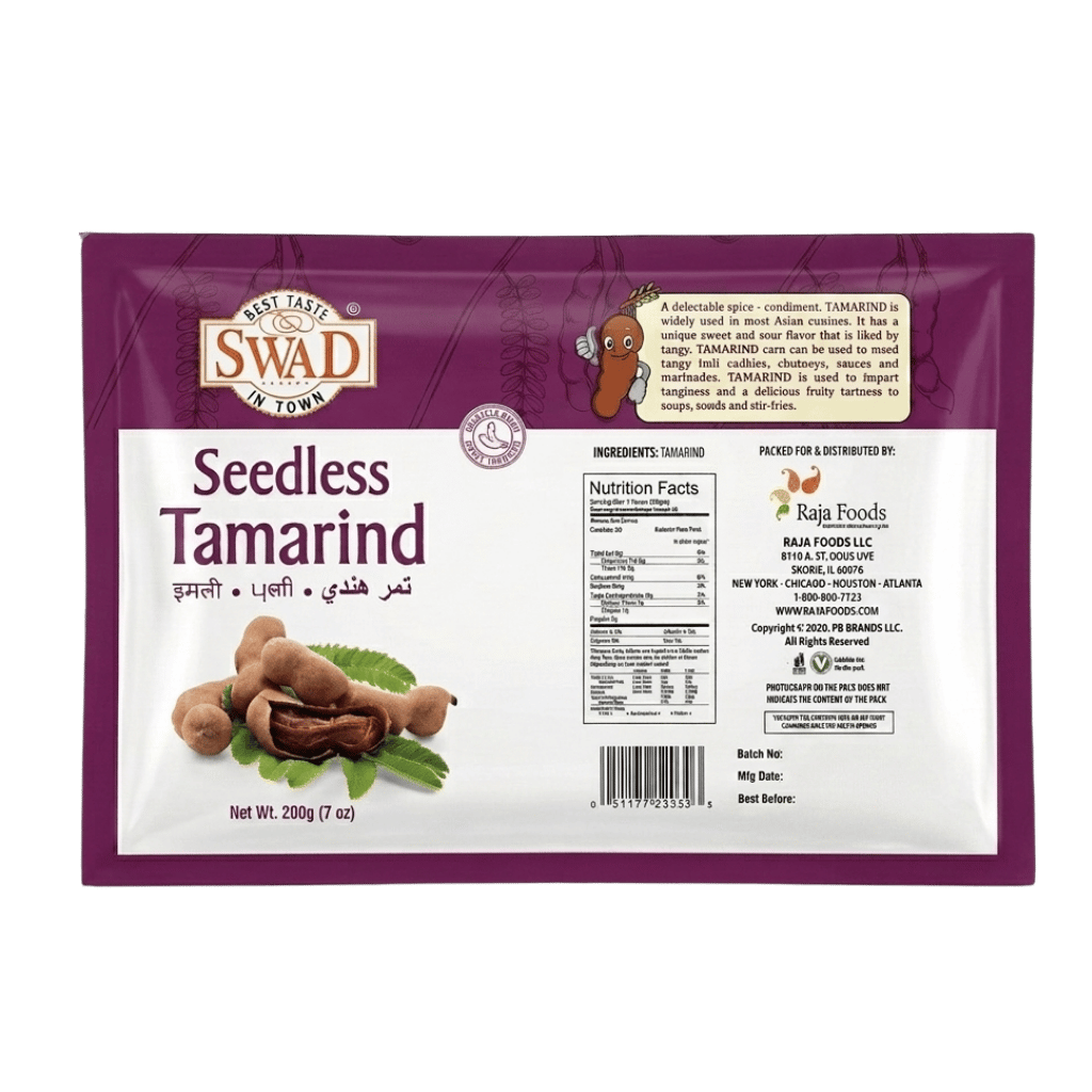 Swad Tamarind Slab 200 g buy online USA - 1